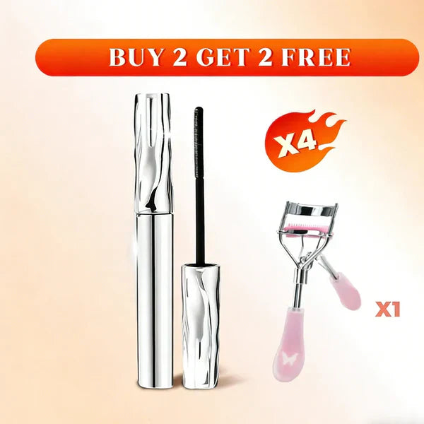 ✨LAST DAY KAUF 1 ERHALTE 1 KOSTENLOS!!✨ Tagesschöne Wimpern, verwischungsfest! Wasserfeste Fiber Mascara für natürliches Volumen.