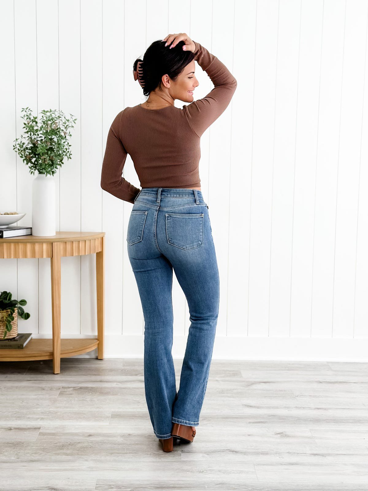 đ„Sommer-Sale: 50% RABATTâ€ïžđHoly Grail Bootcut-Jeans zur Bauchkontrolle