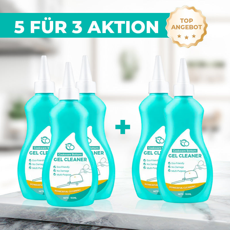 Gel-Reiniger für fettige Pfanne🌟💥Sanft auftragen für sofortige Reinigung