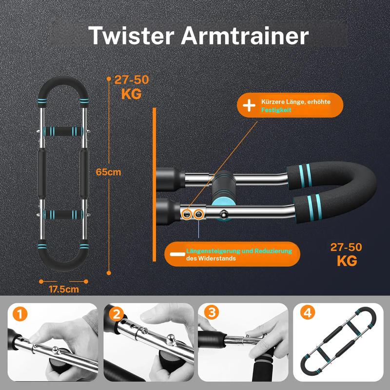 💪 Verstellbare Hantelstange – Ihre perfekte Lösung für das Arm- und Rumpftraining! ✨