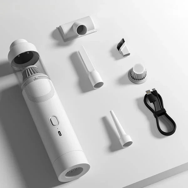 Fanttik V8 Apex Autostaubsauger, 4 in 1 tragbarer kabelloser Mini Staubsauger