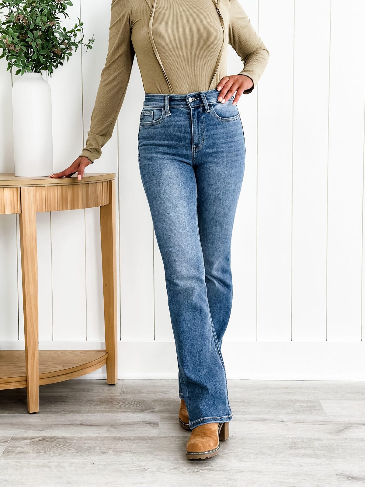 đ„Sommer-Sale: 50% RABATTâ€ïžđHoly Grail Bootcut-Jeans zur Bauchkontrolle