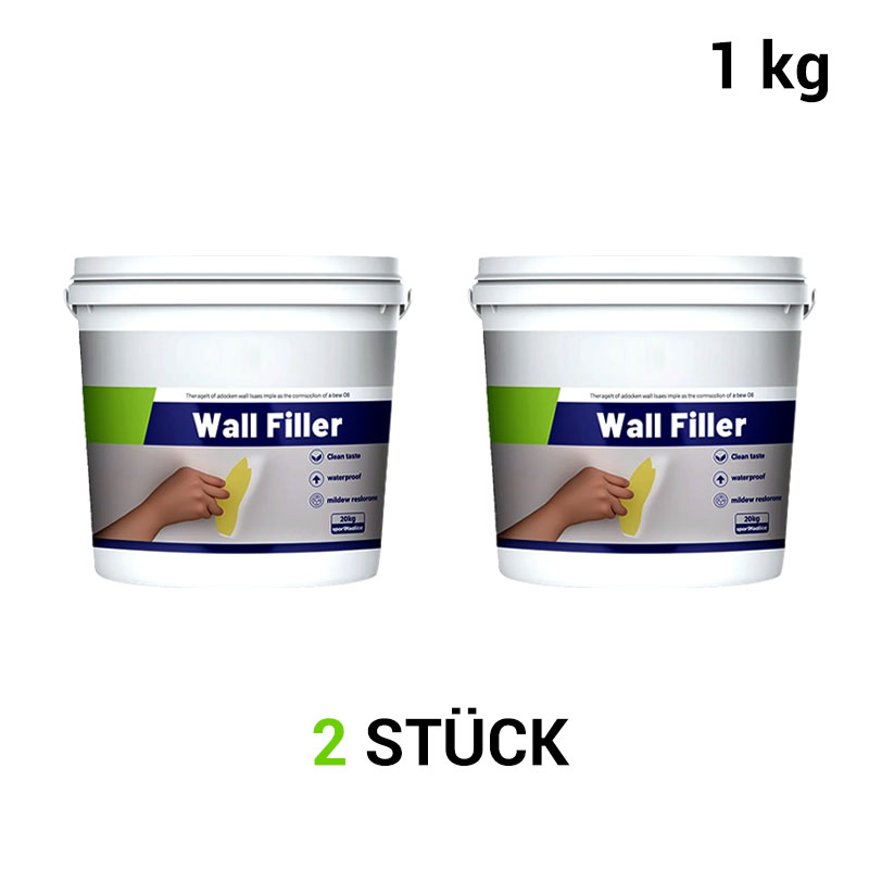 🛠️ Wasserdichte & Schimmelresistente Wandreparaturpaste – 2 Kaufen, 1 Gratis + Pinsel Geschenk! 💧🖌️ ✨ Schnelle & Saubere Wandreparatur für Zuhause! 🏡