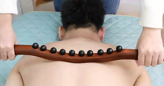 🎁2025 Neues Design🥰Lymphmassagestab aus Holz