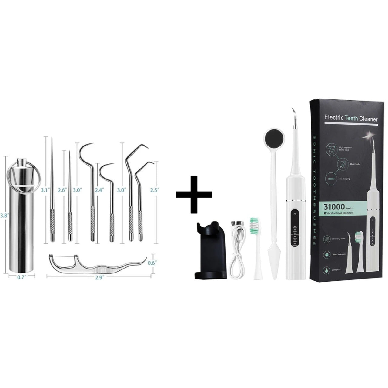 ⚡ Edelstahl Zahnstocher Set | Hygienisch & Langlebig 🦷✅