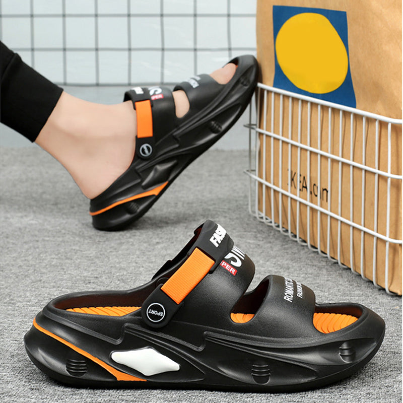 Dicke, stoßdämpfende, bequeme Sandalen