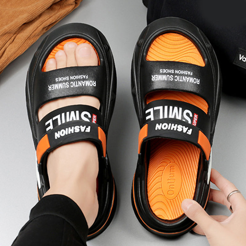 Dicke, stoßdämpfende, bequeme Sandalen