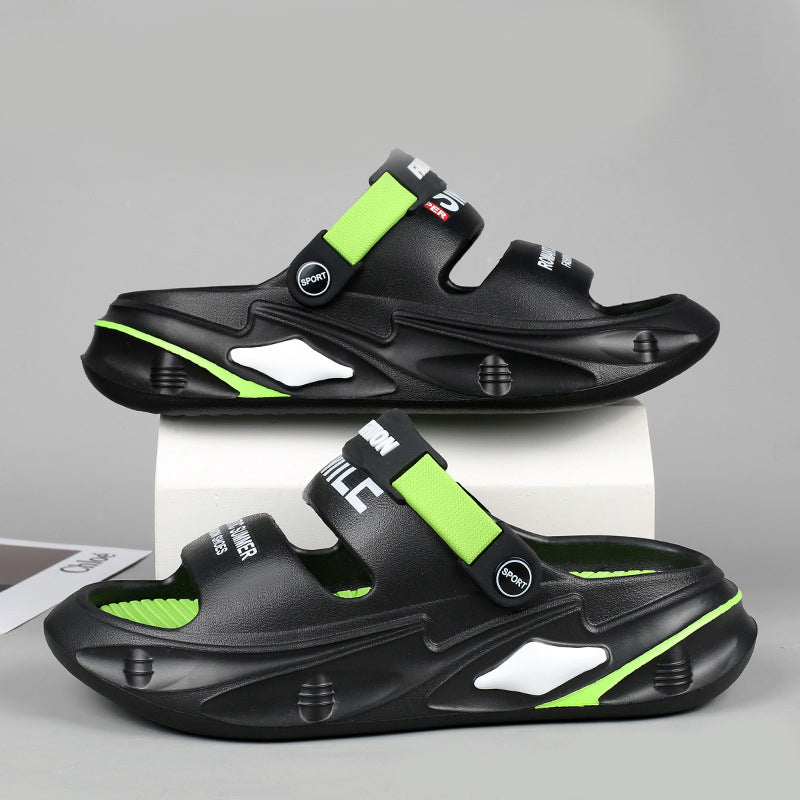 Dicke, stoßdämpfende, bequeme Sandalen