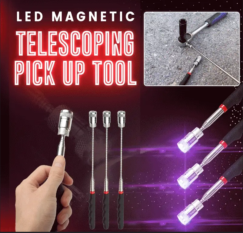 🔥💥Heißer Verkauf💥🔥 50% Rabatt 👍Einziehbarer magnetischer LED-Tonabnehmer 🌟✌️
