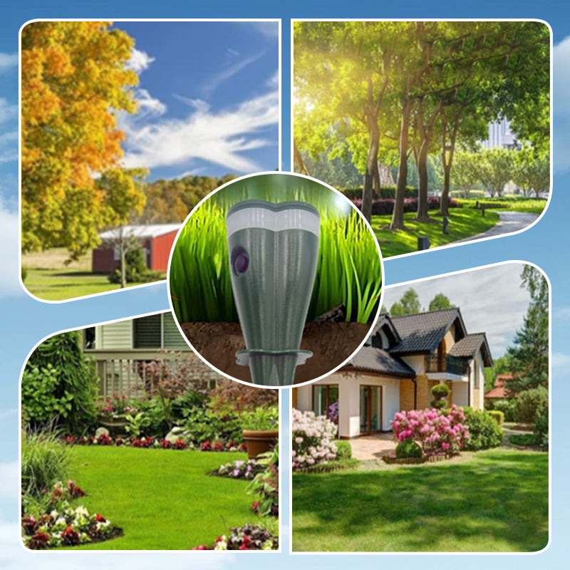 🔥Heißer Verkauf(50% Rabatt)🔥 Solarbetriebener, wasserdichter Schraub-Wühlmausschreck