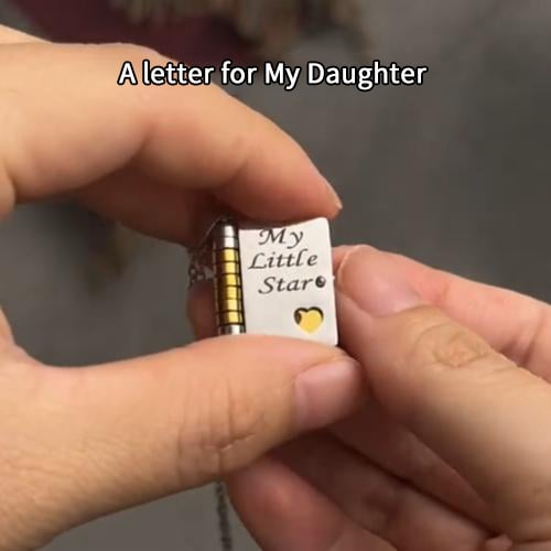 Mein Buch Halskette für Tochter, Sohn oder Liebhaber, Geburtstag Tag Geschenk, Graduierung Schmuck der Liebe