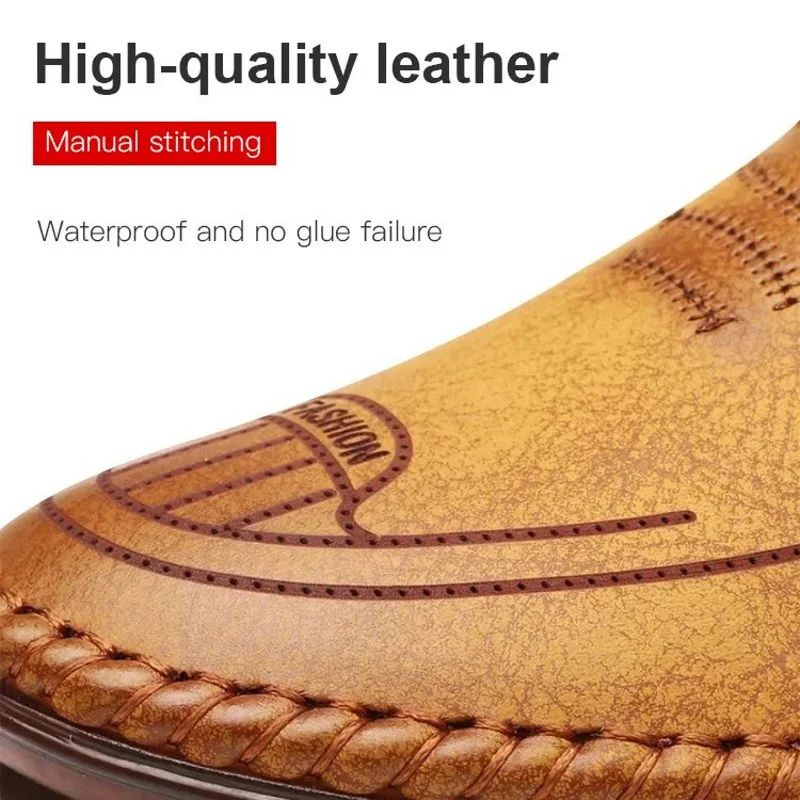 2023 Herren-Slipper aus Leder