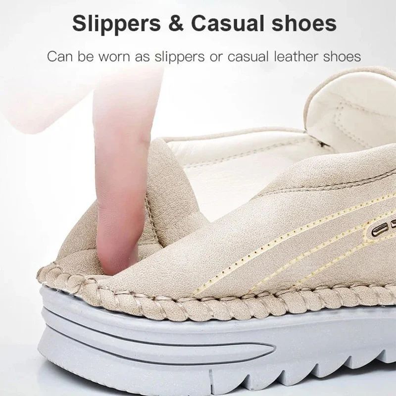 2023 Herren-Slipper aus Leder