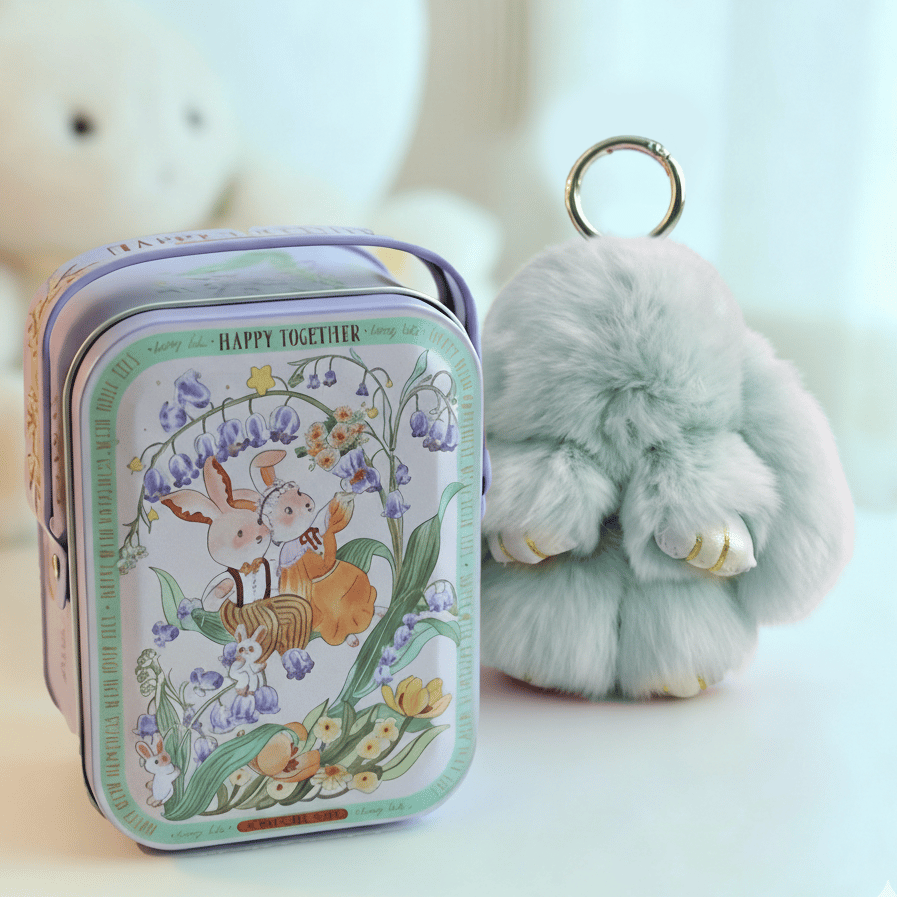🏆 BEGRENZTES SONDERANGEBOT – 49 % RABATT 🐰 Handgemachte weiche Häschen-Pompon-Anhänger