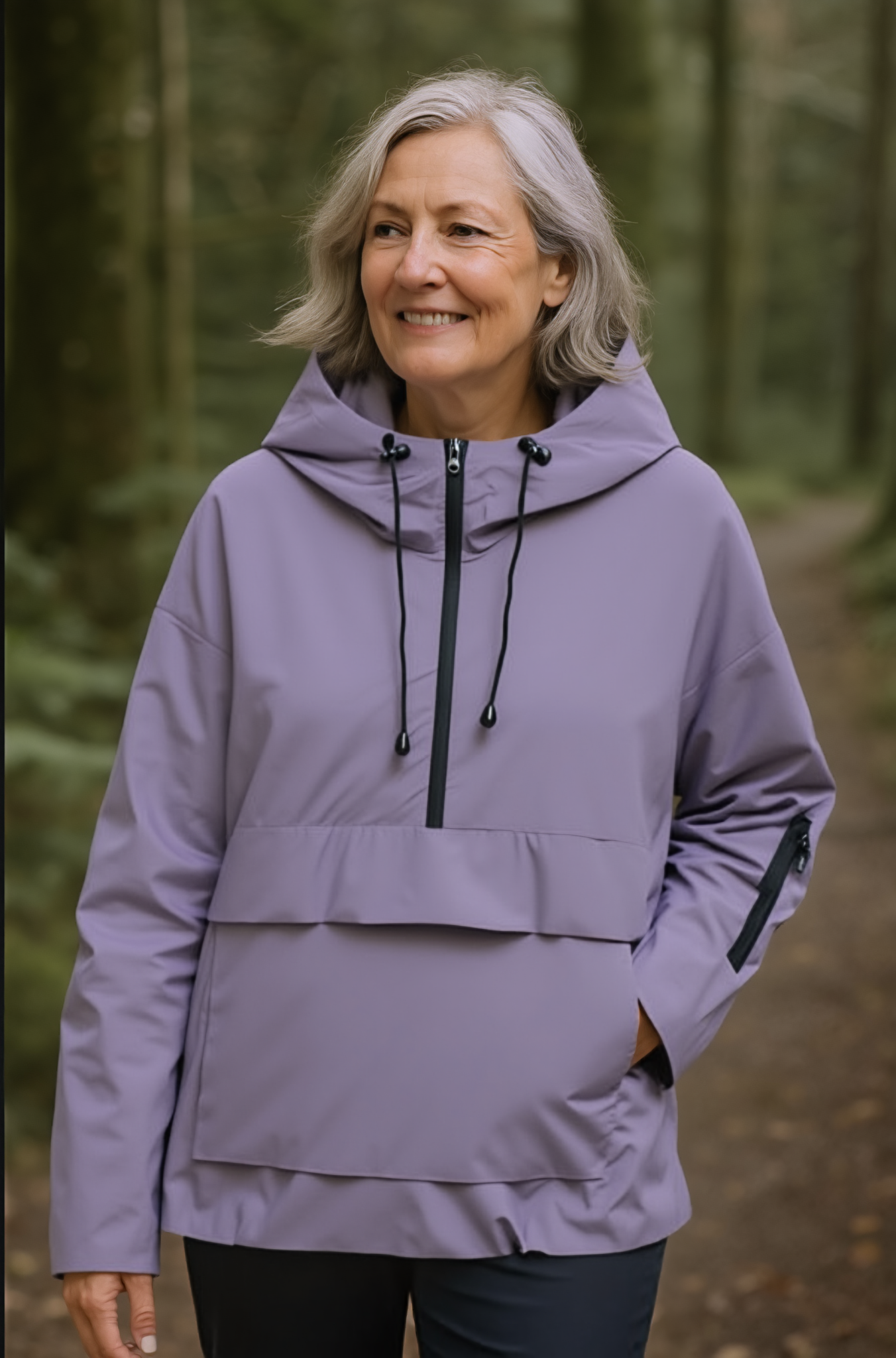 💜 LETZTER TAG - 49% RABATT 💜 3-in-1 Wasserdichte Damenjacke – Regen, Wind & Kälte, alles abgedeckt
