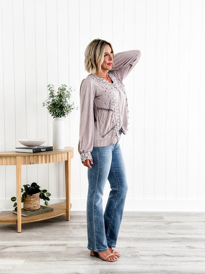 🔥Sommer-Sale: 50% RABATT❤️👖Holy Grail Bootcut-Jeans zur Bauchkontrolle