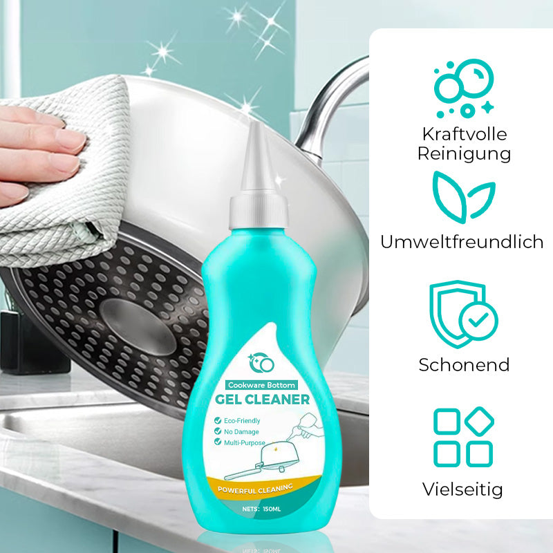 Gel-Reiniger für fettige Pfanne🌟💥Sanft auftragen für sofortige Reinigung
