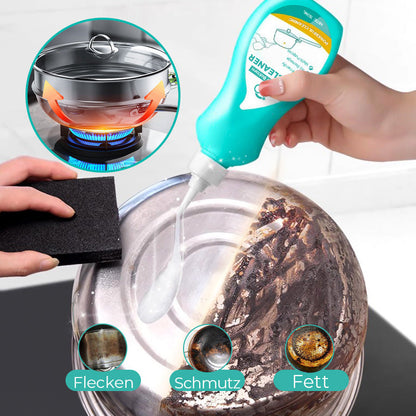 Gel-Reiniger für fettige Pfanne🌟💥Sanft auftragen für sofortige Reinigung