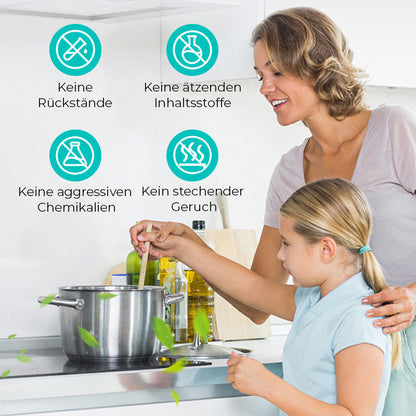 Gel-Reiniger für fettige Pfanne🌟💥Sanft auftragen für sofortige Reinigung