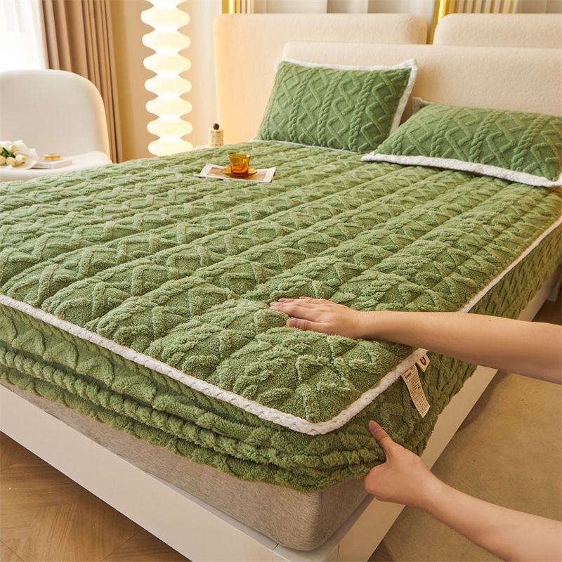 ⏳ Letzter Tag: 50 % auf das gesamte Sortiment!❄️🛌Wärmendes Flanell-Spannbetttuch - Aus weichem Baumwoll-Flanell mit hoher Taschenhöhe & rutschfesten Gummizügen für Komfort zu jeder Jahreszeit