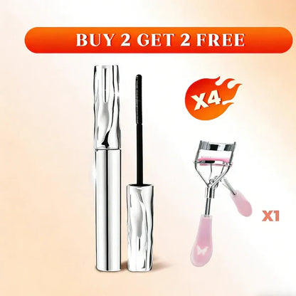 ✨LAST DAY KAUF 1 ERHALTE 1 KOSTENLOS!!✨ Tagesschöne Wimpern, verwischungsfest! Wasserfeste Fiber Mascara für natürliches Volumen.