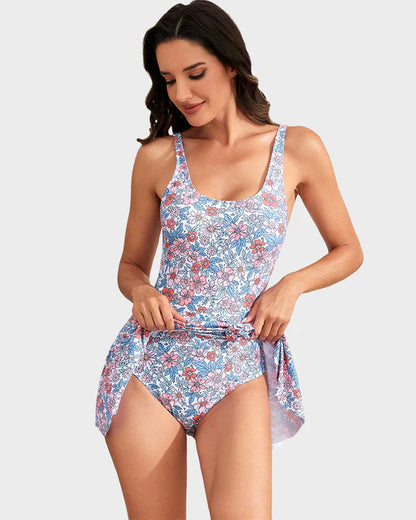 👙 Last Day Sale 50 % RABATT 💃 Damen-Einteiler mit Bauchkontrolle und Bindeknoten