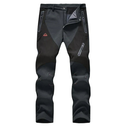 🏆 LAST DAY SALE – 50 % RABATT!! 🔥 Herren Winterhose wasserdicht mit Fleece-Futter Cargo-Hose