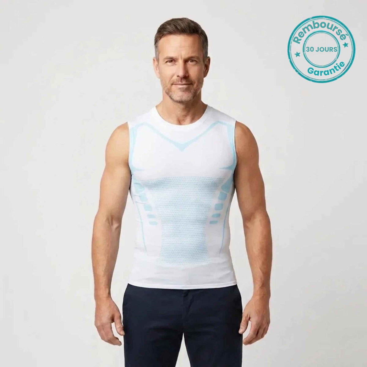 ⏰🔥NUR FÜR KURZE ZEIT: 50 % RABATT!🔥ÜBER 50.000 VERKAUFT! Ionic Shaping Weste – Kompression, Kühlung, ärmellos, körperbetonend 💪