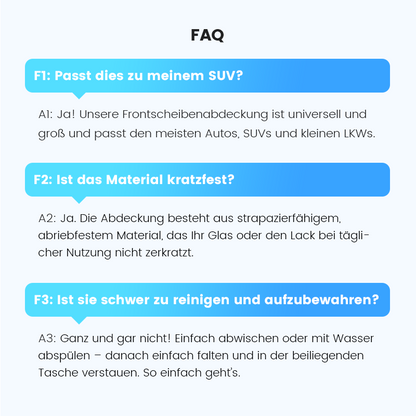 Magnetic Veil™️ | Schützen Sie Ihre Windschutzscheibe mühelos vor den Elementen