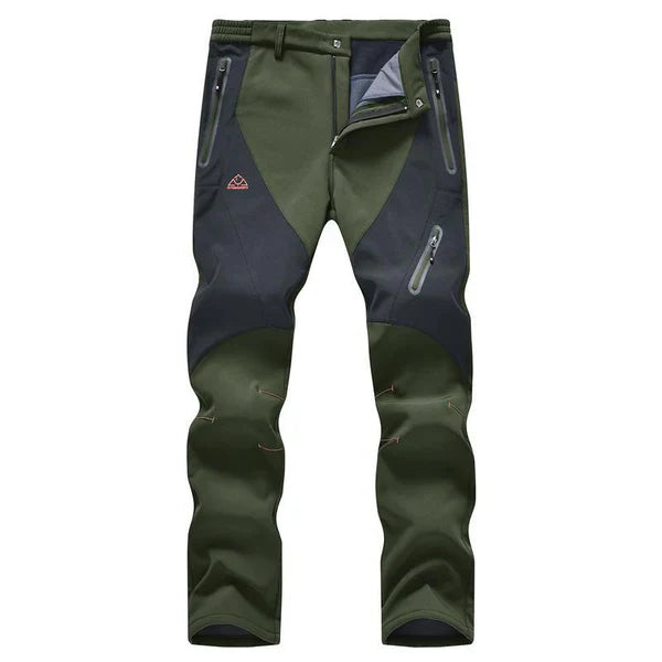 🏆 LAST DAY SALE – 50 % RABATT!! 🔥 Herren Winterhose wasserdicht mit Fleece-Futter Cargo-Hose