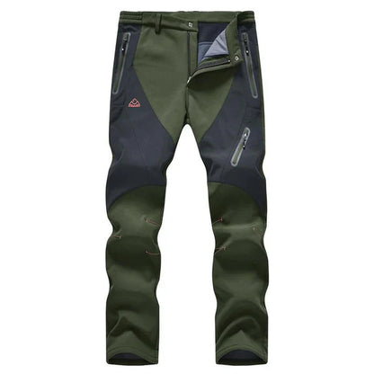 🏆 LAST DAY SALE – 50 % RABATT!! 🔥 Herren Winterhose wasserdicht mit Fleece-Futter Cargo-Hose