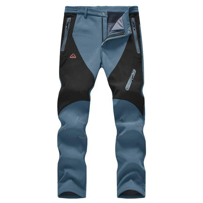 🏆 LAST DAY SALE – 50 % RABATT!! 🔥 Herren Winterhose wasserdicht mit Fleece-Futter Cargo-Hose