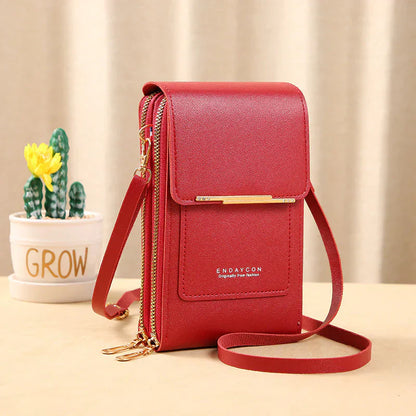 👜 49% RABATT! 📱 Touchscreen-Messengertasche für Damen – Handy-Ladefach, Diebstahlsicher & Wasserdicht ✨