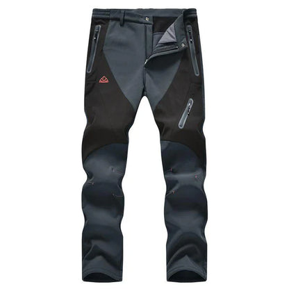 🏆 LAST DAY SALE – 50 % RABATT!! 🔥 Herren Winterhose wasserdicht mit Fleece-Futter Cargo-Hose