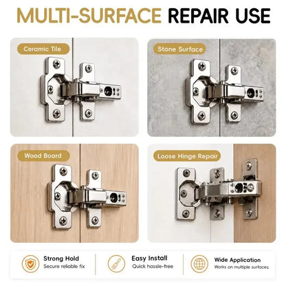 🛠️🔩 Selbstbohrende Dübel-Set mit Schrauben 🪨 Befestigungszubehör für die einfache Wandmontage