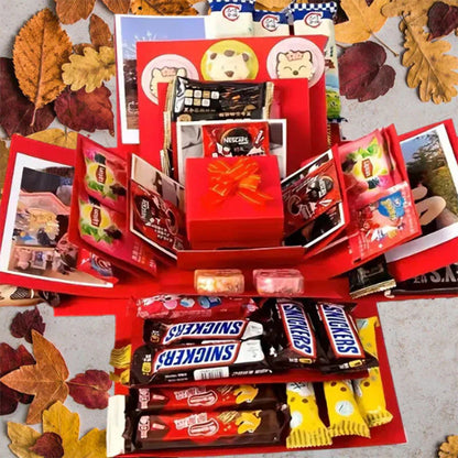 ⏰Weihnachts-Limited Sale 50% RABATT!! 🎄50K VERKAUFT! 🎁✨Überraschungs-Explosions-Geschenkbox-Kit