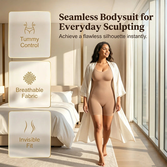 ✨Sculpt & Nourish Body-Shaper – Figurformender Bodysuit mit Hautpflege-Technologie