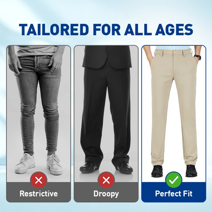Atmungsaktive und bequeme Herren-Stretch-Freizeithose