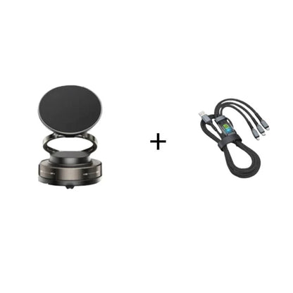 360° einstellbarer magnetischer Vakuum-Telefonhalter