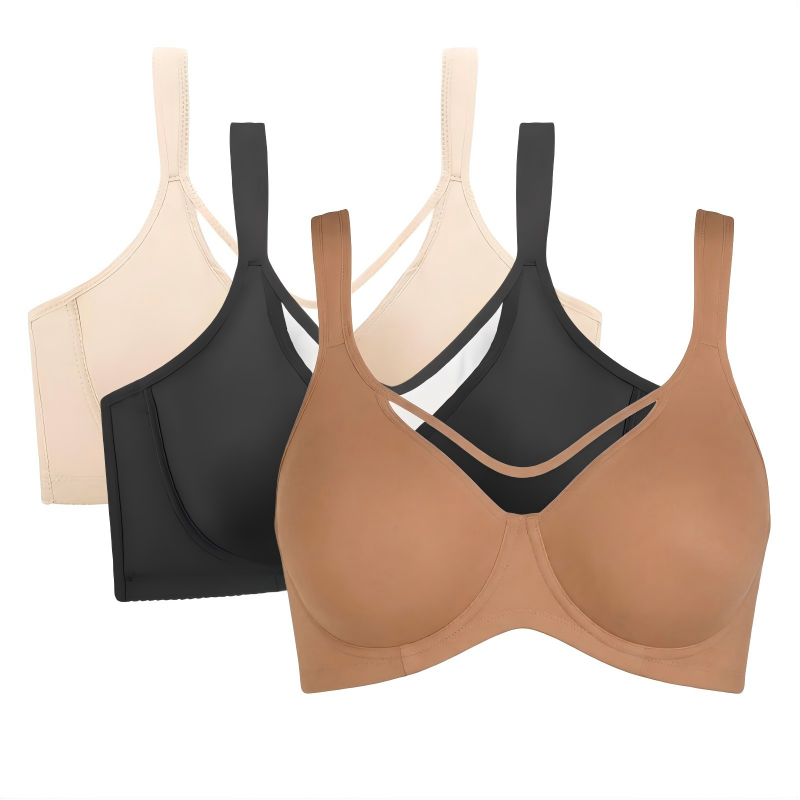 🏆 Letzter Tag Sonderpreis 14,99 €! 💐 Eleganter, blickdichter Vollschalen-BH für große Größen