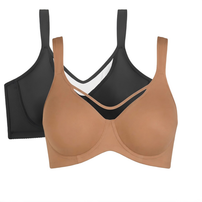 🏆 Letzter Tag Sonderpreis 14,99 €! 💐 Eleganter, blickdichter Vollschalen-BH für große Größen