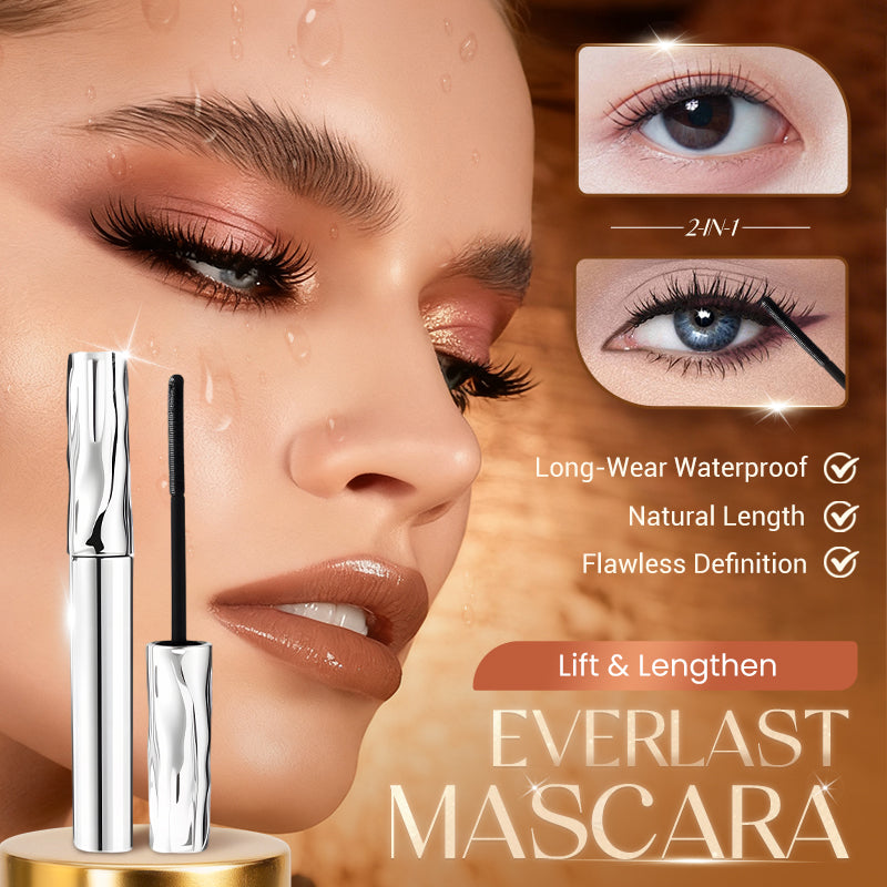 ✨LAST DAY KAUF 1 ERHALTE 1 KOSTENLOS!!✨ Tagesschöne Wimpern, verwischungsfest! Wasserfeste Fiber Mascara für natürliches Volumen.