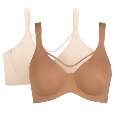 🏆 Letzter Tag Sonderpreis 14,99 €! 💐 Eleganter, blickdichter Vollschalen-BH für große Größen