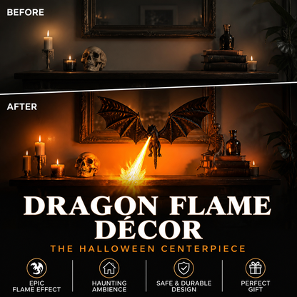 🐉🔥 NUR FÜR BEGRENZTE ZEIT 50 % RABATT! Drachenflammen-Dekoration – realistischer Flammeneffekt, PLA-Seidenfaden – ein Must-Have für die Halloween-Dekoration! Bei Bestellung von 2 oder mehr Artikeln gibt es einen Rabatt 🎃🌙✨
