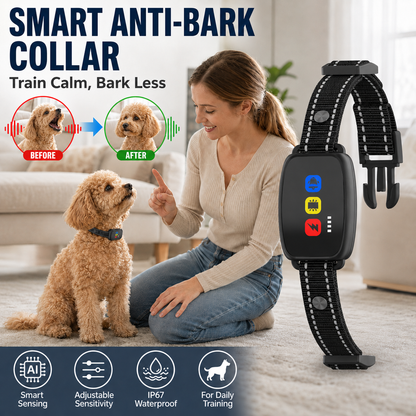 Intelligentes Anti-Bell-Halsband für Hunde