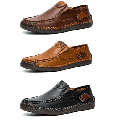 🔥Atmungsaktives Kalbsleder🔥Klassische, bequeme Lederschuhe für Herren👞
