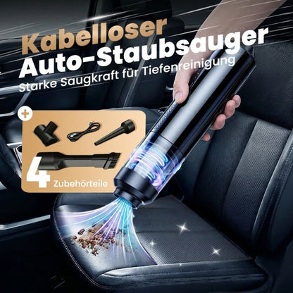 Fanttik V8 Apex Autostaubsauger, 4 in 1 tragbarer kabelloser Mini Staubsauger