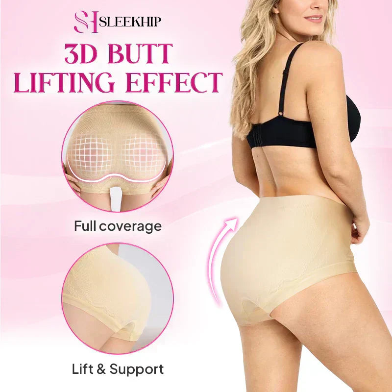 💥Jahresendausverkauf – 70 % Rabatt 💞 Auslaufsichere, hoch taillierte, bauchformende, poformende Unterhosen🎁