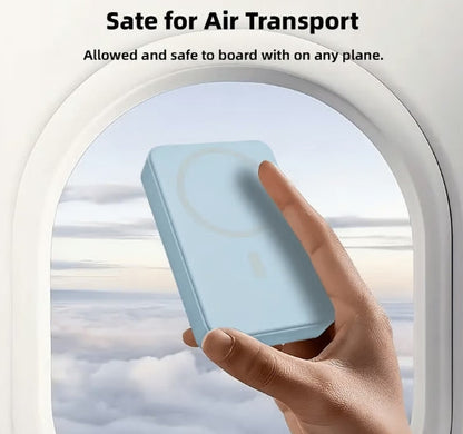 ⚡🔋 Jetzt 50% sparen! Magnetische 20W Powerbank 10000mAh – Kabellos & Schnellladung 🧳⚡ Ideal für Reise: Kompakt, langlebig & voll kompatibel mit MagSafe.