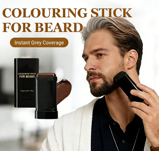 🧔 Bart-Färbestift für Männer – Sofortige Grauhaarabdeckung für einen natürlichen, gepflegten Look ✨💈